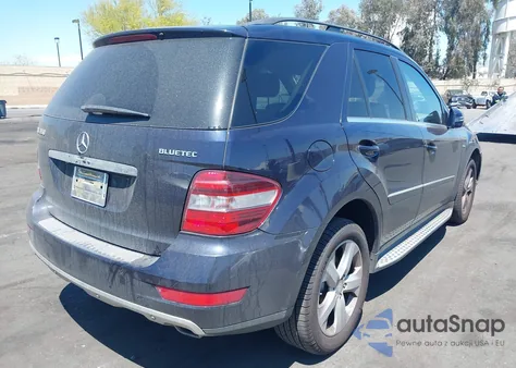 2011 Mercedes-Benz Ml 350 Bluetec 4Matic из США, поврежденный, VIN 4JGBB2FB7BA685002